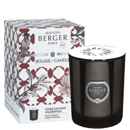 Žvakė Maison Berger PRISME Wilderness, juoda, 240g