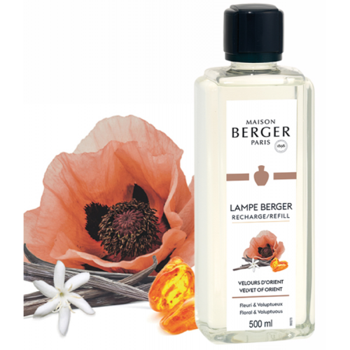 Papildymas Kvapų Lempai, Maison Berger, Velvet Of Orient, 500ml