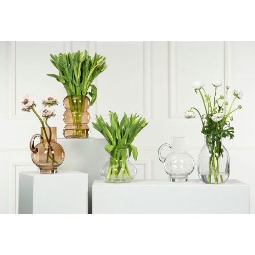 Vaza A Lot TULIP FUDGE ruda, 22 cm