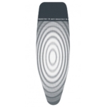 Lyginimo lentos užvalkalas Brabantia TITAN OVAL, pilkos sp., D 135x45cm