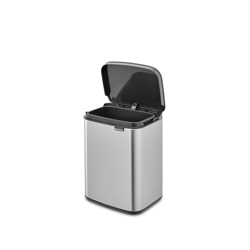 Matinio metalo šiukšlių dėžė Brabantia BO WASTE BIN, 4l