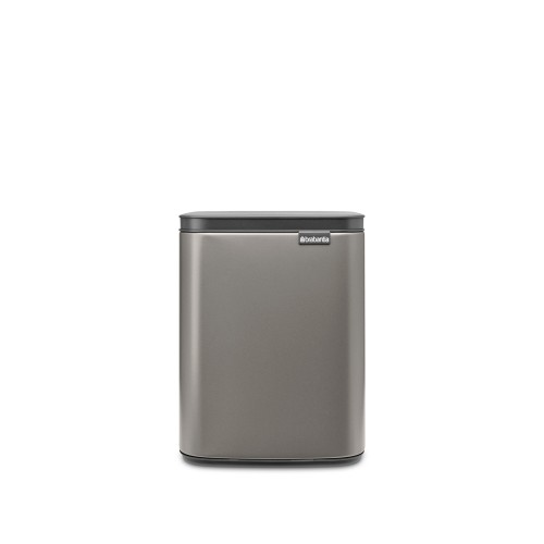Platinos spalvos šiukšlių dėžė Brabantia BO WASTE BIN, 7l