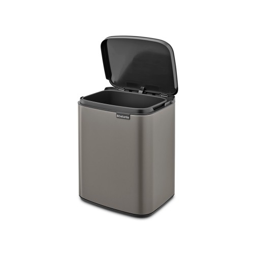 Platinos spalvos šiukšlių dėžė Brabantia BO WASTE BIN, 7l