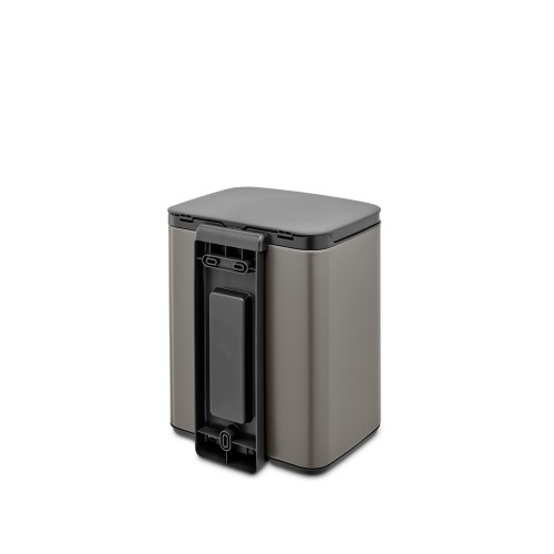 Platinos spalvos šiukšlių dėžė Brabantia BO WASTE BIN, 7l