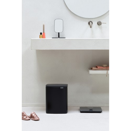 Šiukšlių dėžė Brabantia BO WASTE BIN, juodos sp., 12l