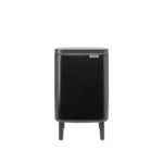 Šiukšlių dėžė Brabantia BO HI, juodos sp., 7l