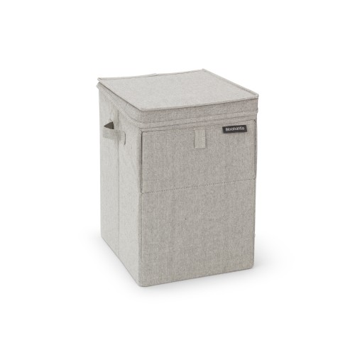 Skalbinių dėžė Brabantia kraunama 35l, šv. pilka