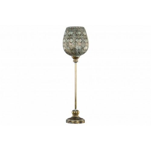 Žvakidė A LOT Dalia Brass, ažūrinė, žalvario sp., 70 cm