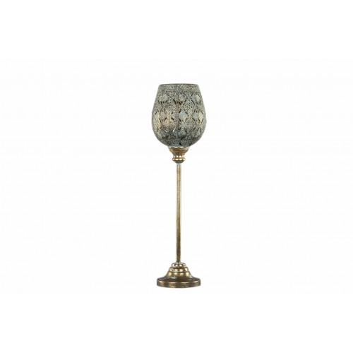 Žvakidė A LOT Dalia Brass, ažūrinė, žalvario sp., 60 cm