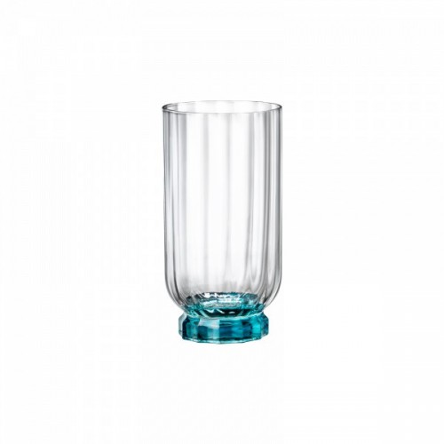Stiklinė aukšta Bormioli Rocco FLORIAN BLUE, 430ml