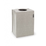 Stačiakampė skalbinių dėžė-maišas Brabantia, pilkos sp., 55l