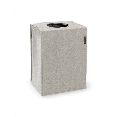 Stačiakampė skalbinių dėžė-maišas Brabantia, pilkos sp., 55l