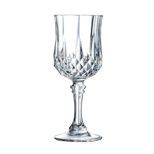 Taurės vynui Cristal d'Arques LONGCHAMP 4 vnt, 250 ml