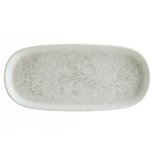 Ovali lėkštė Bonna LUNAR, baltos sp., 21cm