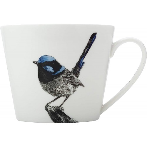 Puodelis Maxwell & Williams SQUAT FAIRY-WREN, baltos sp., 450 ml