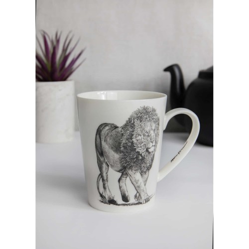 Puodelis Maxwell & Williams Lion, baltos sp., 450 ml