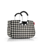 Krepšys Reisenthel Loopshopper, juodos sp., M, languotas, 40x26x20 cm
