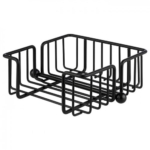 Metalinis servetėlių laikiklis APS URBAN, juodos sp.,19x19x7.5 cm*