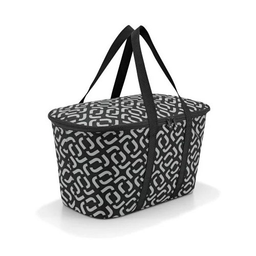 Šaltkrepšis Reisenthel Coolerbag, juodos sp., 44.5 x 24.5 x 25 cm