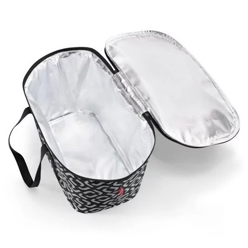 Šaltkrepšis Reisenthel Coolerbag, juodos sp., 44.5 x 24.5 x 25 cm