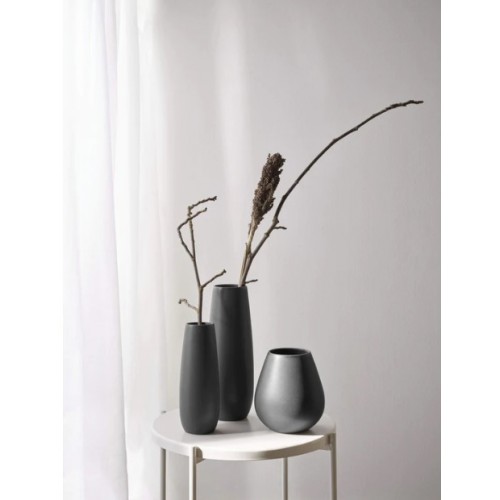 Vaza ASA EASE, juodos sp., 25 cm