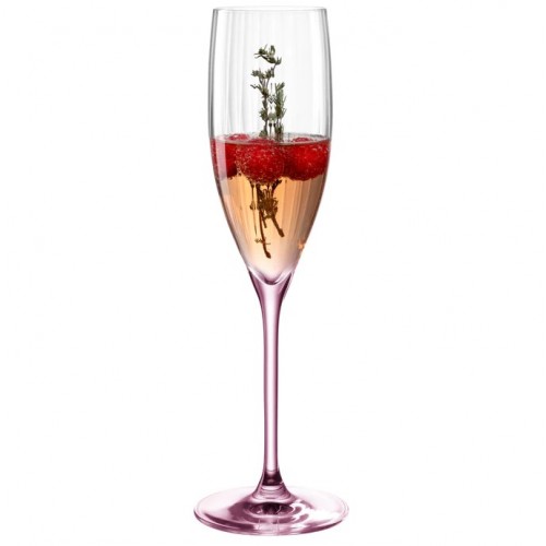 Taurė šampanui Leonardo POESIA, rožinės sp., 250 ml