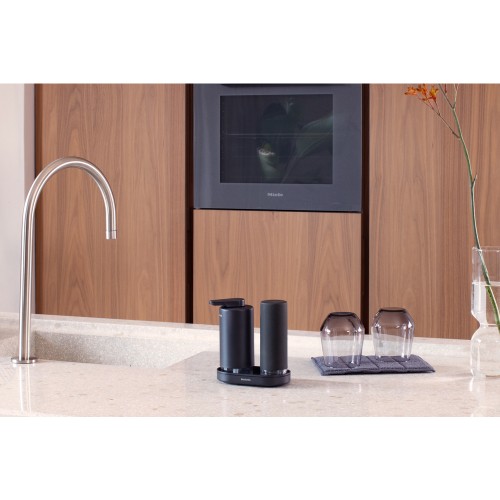 Muilo ir plovimo skysčio rinkinys Brabantia Sink Style, pilkos sp.