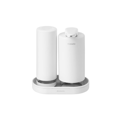 Muilo ir plovimo skysčio rinkinys Brabantia Sink Style, baltos sp.