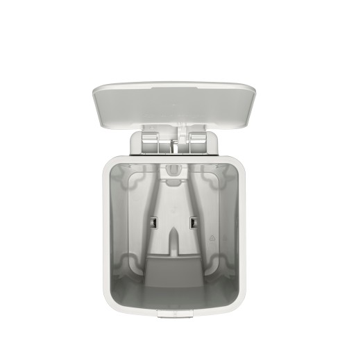 Šiukšlių dėžė su pedalu Brabantia StepUp, šviesiai pilkos sp., 10 l