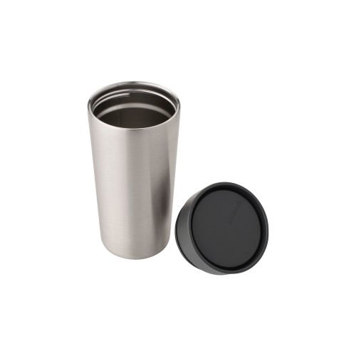 Termo puodelis Brabantia Make & Take, tamsiai pilkos sp., 0,36 l