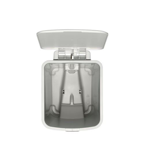 Šiukšlių dėžė su pedalu Brabantia StepUp, šviesiai pilkos sp., 16 l