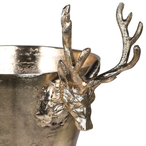 Kibirėlis šampanui DEER COOLER, aukso sp., 39 cm x 36 cm