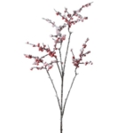 Kalėdinė dirbtinė šaka BERRY, raudonos sp., 110 cm