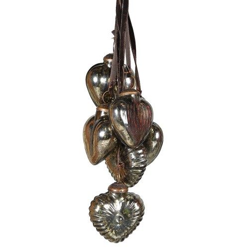 Kalėdinis žaislas HANGING HEARTS