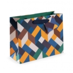 Dovaninis maišelis Art File GEOMETRIC, M, 20 x 20 x 10 cm