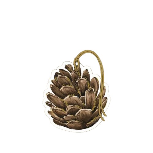 Kortelės prie dovanos Art File DECADENCE PINE CONE, 16.5 x 10.2 cm, 4 vnt.