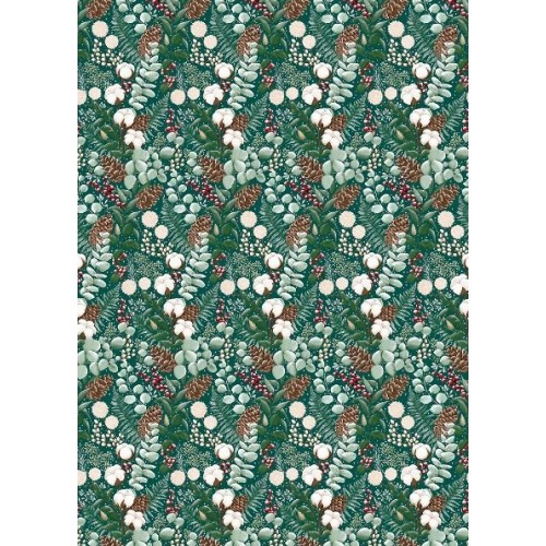 Dovanų pakavimo popierius Art File WINTERBERRY, 3 m
