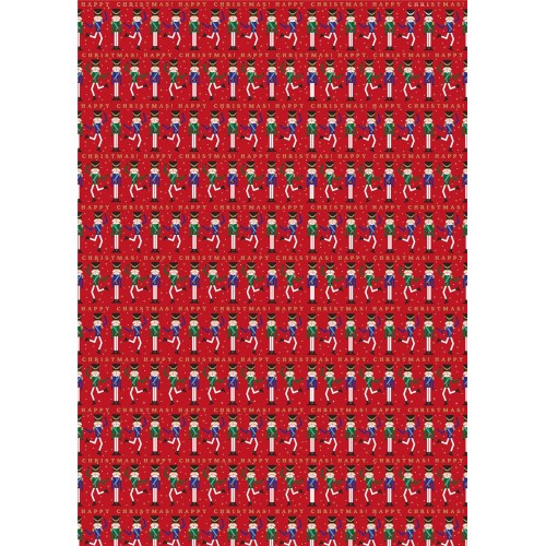 Dovanų pakavimo popierius Art File NUTCRACKERS, 3 m