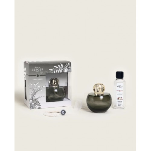 Kvapų lempos rinkinys Maison Berger HOLY Amber powder, pilkos sp., 445 ml