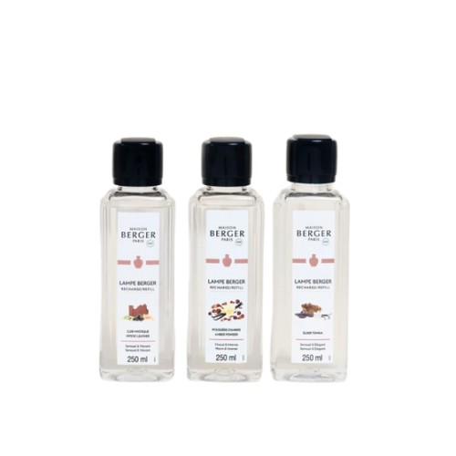 Kvapų lempų papildymų rink. Maison Berger HOLLY Triopack, 250 ml, 3 vnt.
