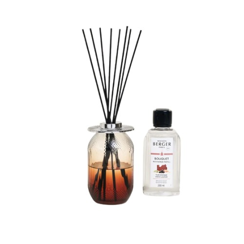 Kvapas namams Maison Berger EVANESCENCE Mystic Leather, rudos sp., 200 ml