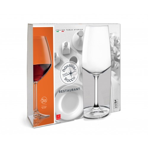 Vyno taurės Bormioli Rocco RESTAURANT, 2 vnt, 530 ml