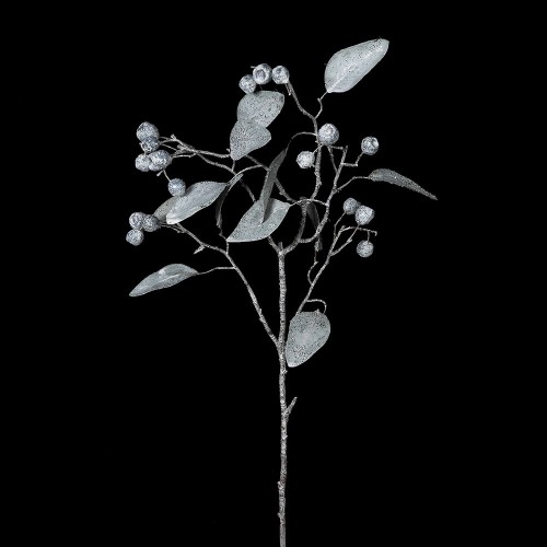 Dirbtinė šaka Coach House GLITTER EUCALYP/BERRY STEM