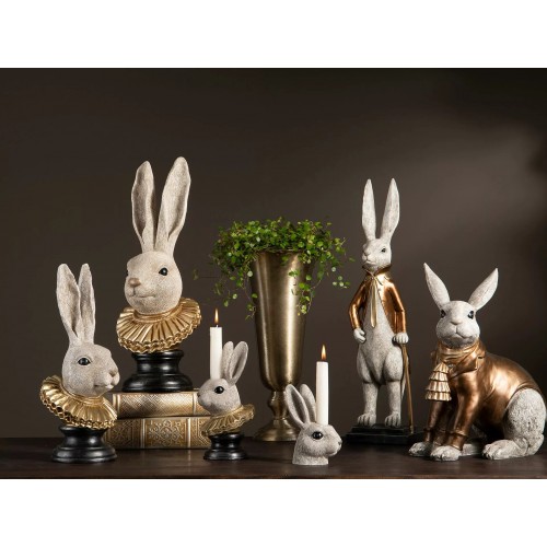 Žvakidė A Lot Rabbit Head Pollar Poly, 22 cm