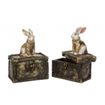 Dėžutė su dangteliu A Lot Rabbit 13x8x17 cm