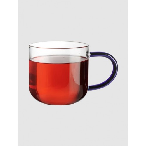 Puodelis ASA COPPA, mėlyna rankena, 400 ml