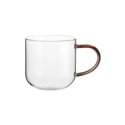 Puodelis ASA COPPA, ruda rankena, 400 ml