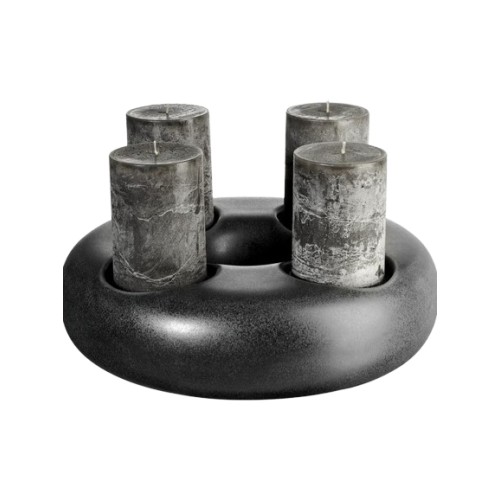 Žvakidė ASA STONE, juodos sp., 30 cm