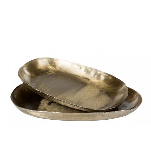 Padėklas A Lot Pim, metal., aukso sp., 29 cm