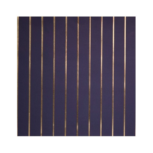 Dovanos pakavimo popierius Embacollage Christmas Blue/Gold stripes, 55 cm